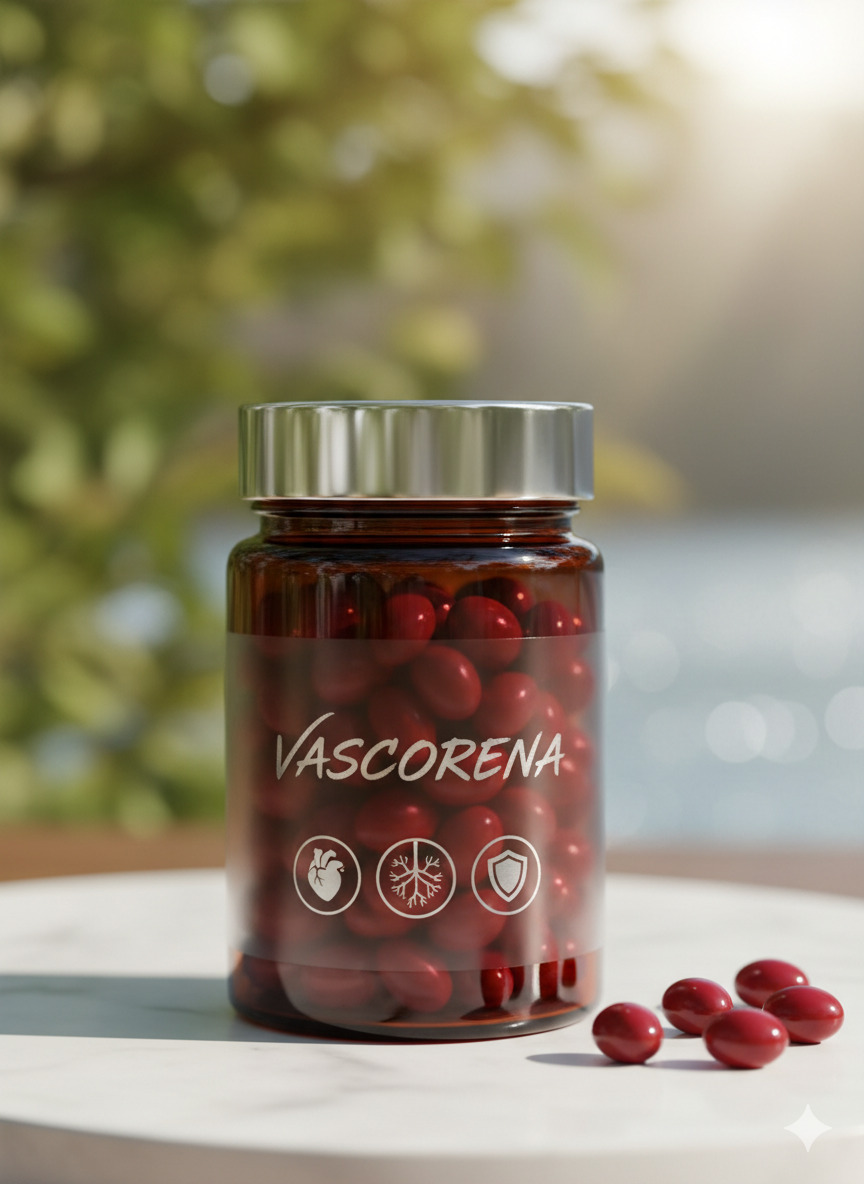 Vascorena food supplement package